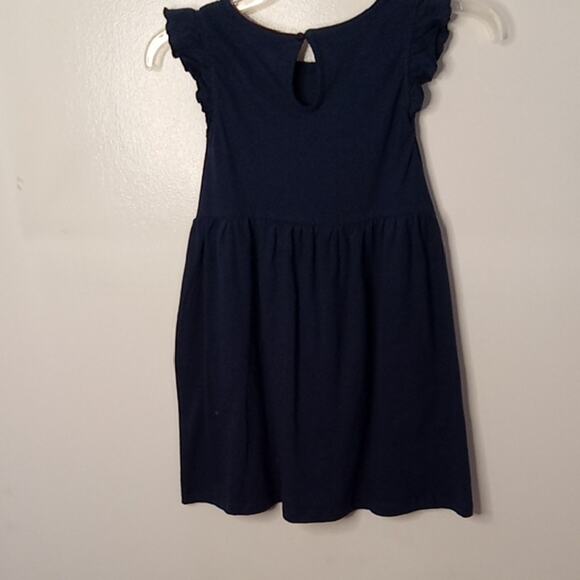 NWT Lily & Dan Girls Size Medium Navy-Blue Girls' Dress with Rainbow and Unicorn - Picture 6 of 8